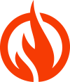 Fire emblem logo icon
